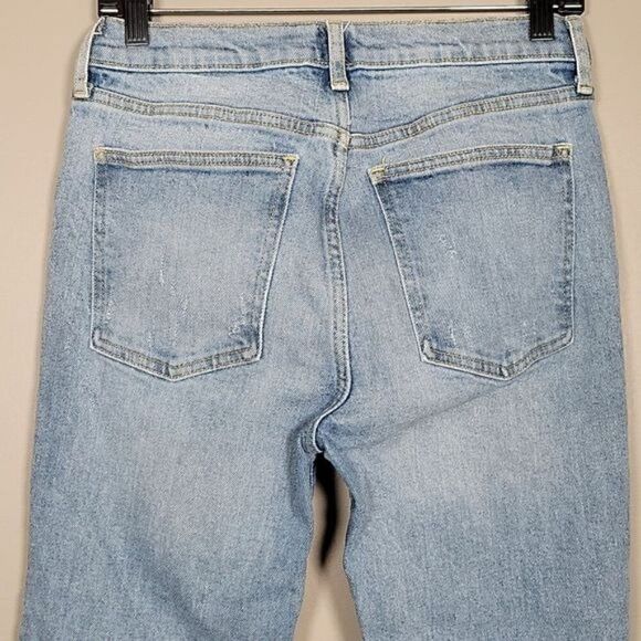 Gap Denim True Skinny Distressed Jeans Sz 27R - Picture 4 of 9